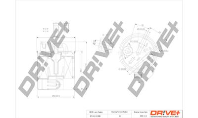 Dr!ve+ DP1110.13.0280 Číslo výrobce: DFF0280. EAN: 5907714169441.
