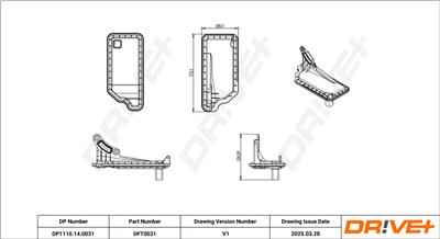 Dr!ve+ DP1110.14.0031 Číslo výrobce: DFT0031. EAN: 5907714155840.
