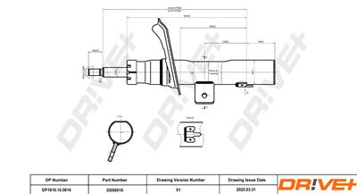 Dr!ve+ DP1610.10.0016 Číslo výrobce: DSS0016.
