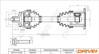 Dr!ve+ DP2110.10.0032 Číslo výrobce: DDS0032. EAN: 5907714188008.