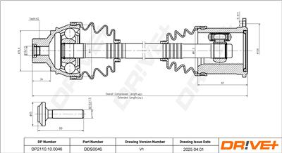Dr!ve+ DP2110.10.0046 Číslo výrobce: DDS0046. EAN: 5907714188145.