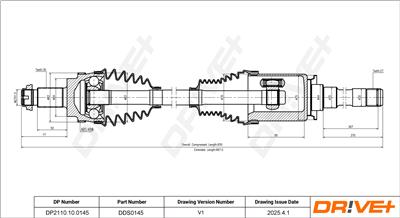 Dr!ve+ DP2110.10.0145 Číslo výrobce: DDS0145. EAN: 5907714189135.