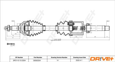 Dr!ve+ DP2110.10.0204 Číslo výrobce: DDS0204. EAN: 5907714189722.