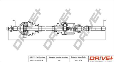 Dr!ve+ DP2110.10.0209 Číslo výrobce: DDS0209. EAN: 5907714189777.