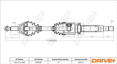 Dr!ve+ DP2110.10.0365 Číslo výrobce: DDS0365. EAN: 5907714191336.