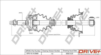 Dr!ve+ DP2110.10.0660 Číslo výrobce: DDS0660. EAN: 5907714194283.
