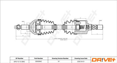 Dr!ve+ DP2110.10.0842 Číslo výrobce: DDS0842. EAN: 5907714196102.