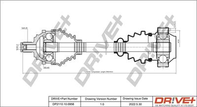 Dr!ve+ DP2110.10.0958 Číslo výrobce: DDS0958. EAN: 5907714197260.