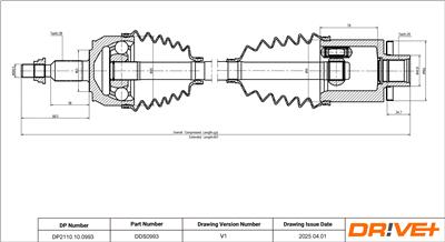 Dr!ve+ DP2110.10.0993 Číslo výrobce: DDS0993. EAN: 5907714197611.