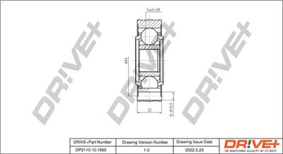 Dr!ve+ DP2110.10.1665 Číslo výrobce: DDC1665. EAN: 5907714186585.