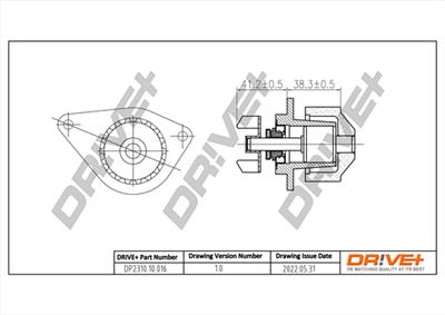 Dr!ve+ DP2310.10.016 Číslo výrobce: DCW0016. EAN: 7640250072391.