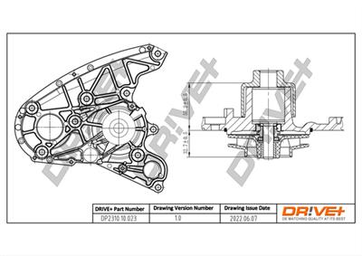 Dr!ve+ DP2310.10.023 Číslo výrobce: DCW0023. EAN: 7640250072469.