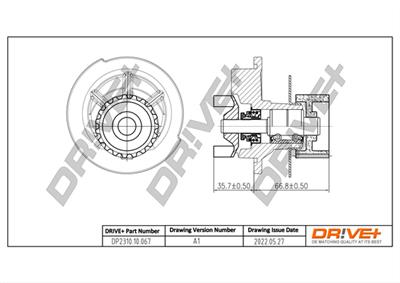 Dr!ve+ DP2310.10.067 Číslo výrobce: DCW0067. EAN: 7640250072902.