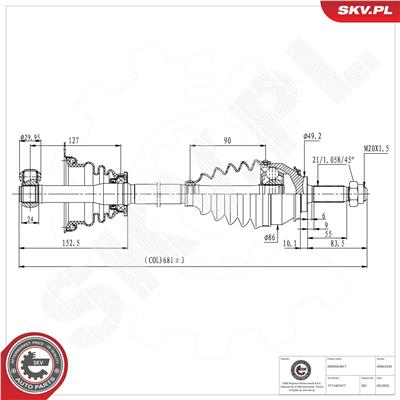 ESEN SKV 40SKV249