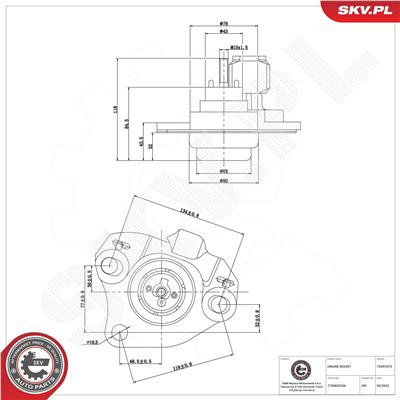 ESEN SKV 75SKV019 EAN: 5906302230464.