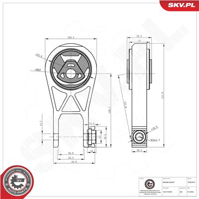 ESEN SKV 75SKV073 EAN: 5906302231089.