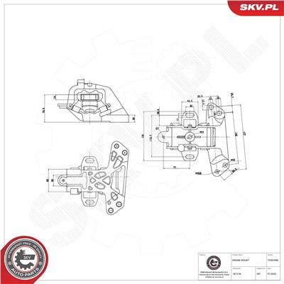 ESEN SKV 75SKV096 EAN: 5906302231362.