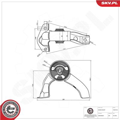 ESEN SKV 75SKV104 EAN: 5906302231447.