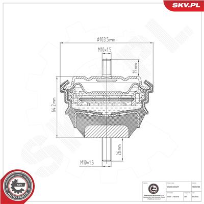 ESEN SKV 75SKV180