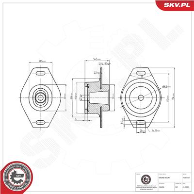 ESEN SKV 75SKV221