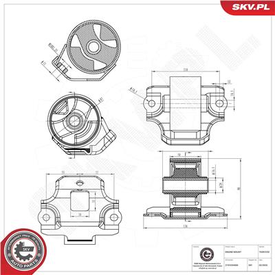 ESEN SKV 75SKV232 EAN: 5906302243549.