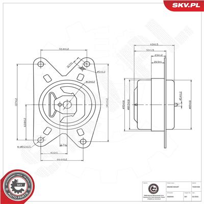 ESEN SKV 75SKV260 EAN: 5906302243822.