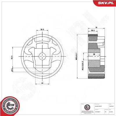 ESEN SKV 75SKV307