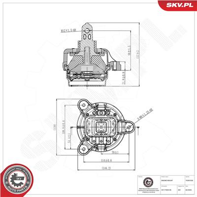 ESEN SKV 75SKV326 EAN: 5906302244485.