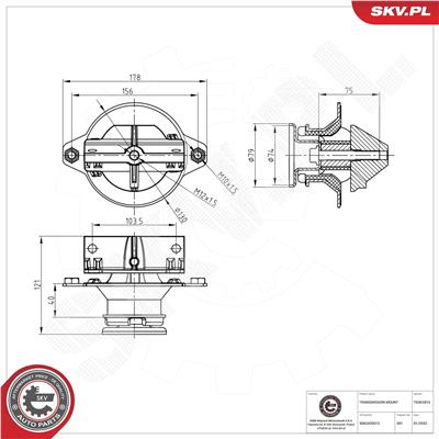 ESEN SKV 75SKV815 EAN: 5906302231164.