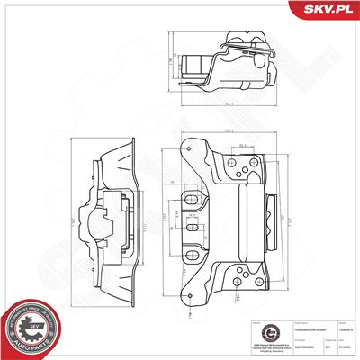 ESEN SKV 75SKV816 EAN: 5906302231225.