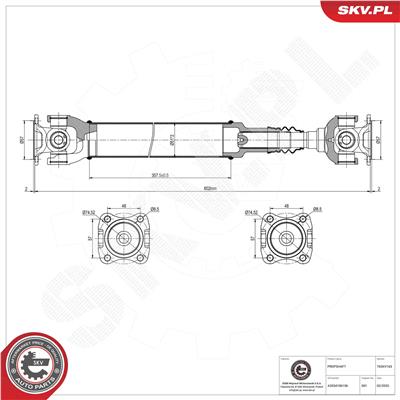 ESEN SKV 76SKV163 EAN: 5906302233397.