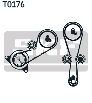 SKF VKMA 07304 Číslo výrobce: VKM 17303. EAN: 7316572555552.