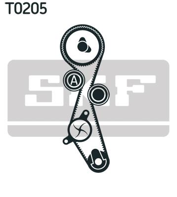 SKF VKMC 03305 Číslo výrobce: VKMA 03305. EAN: 7316575607920.