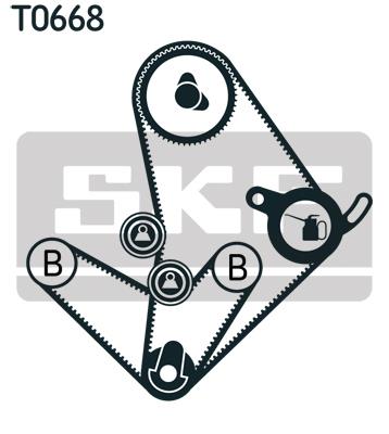 SKF VKMA 95010 Číslo výrobce: VKM 75601. EAN: 7316577660824.