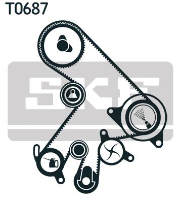 SKF VKMC 91903 Číslo výrobce: VKMA 91903. EAN: 7316574959655.