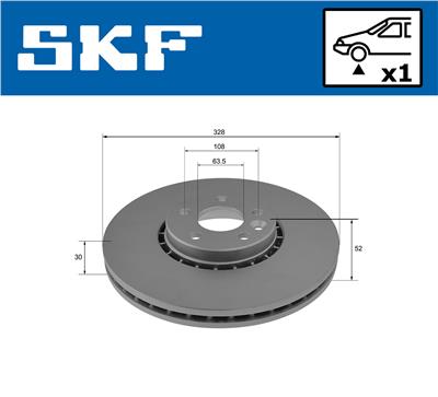 SKF VKBD 80128 V1 EAN: 7316581894536.