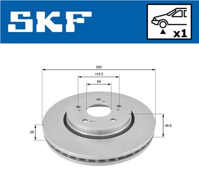 SKF VKBD 80141 V1 EAN: 7316581894673.