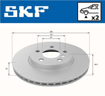 SKF VKBD 80154 V2 EAN: 7316581894819.