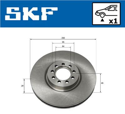 SKF VKBD 80159 V1 EAN: 7316581894871.