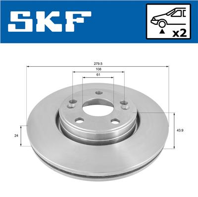 SKF VKBD 80210 V2 EAN: 7316581895441.