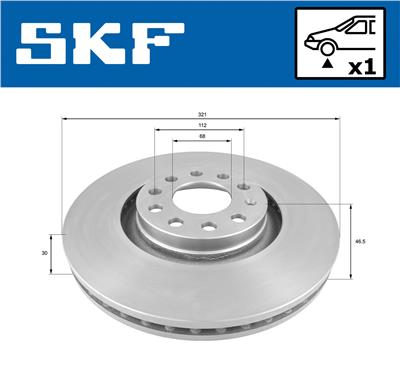 SKF VKBD 80254 V1 EAN: 7316581896004.