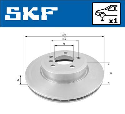 SKF VKBD 80287 V1 EAN: 7316581896400.