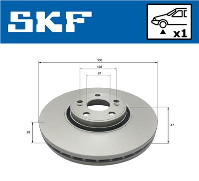 SKF VKBD 80326 V1 EAN: 7316581896837.