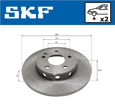SKF VKBD 80366 S2 EAN: 7316582020095.