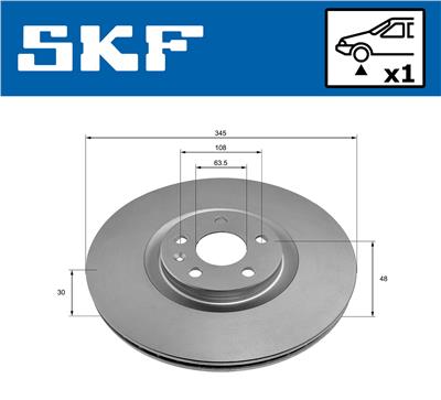 SKF VKBD 81327 V1 EAN: 7316582024437.