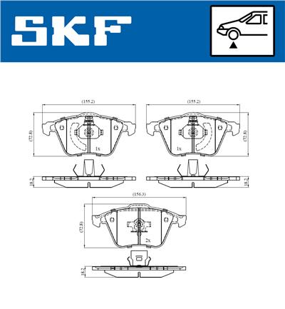 SKF VKBP 80272 EAN: 7316581299997.