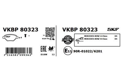 SKF VKBP 80323 EAN: 7316581299362.
