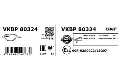 SKF VKBP 80324 EAN: 7316581297276.