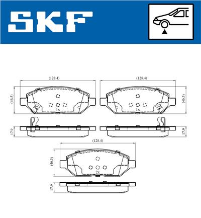SKF VKBP 80367 A EAN: 7316581300532.