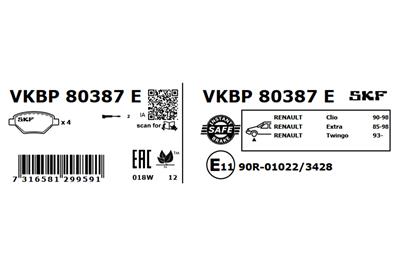 SKF VKBP 80387 E
